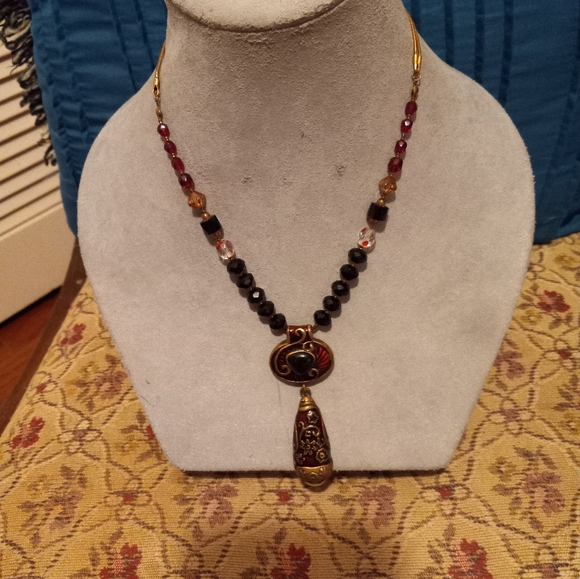 Vintage Chicos Oriental Look Necklace - Picture 1 of 13